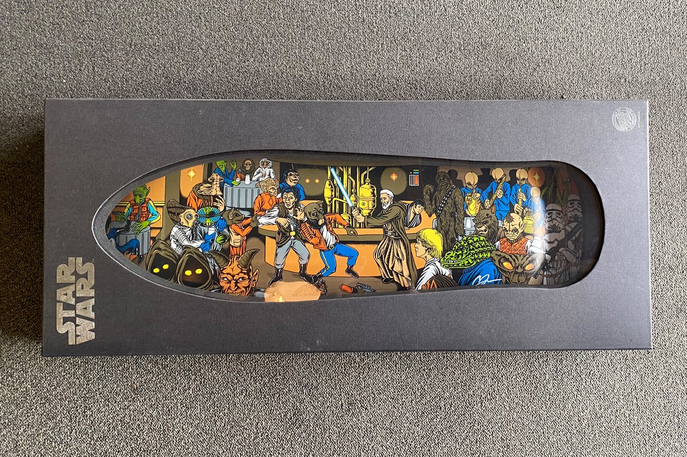 Santa Cruz Star Wars Cantina Scene Skateboard Deck Skate Collector